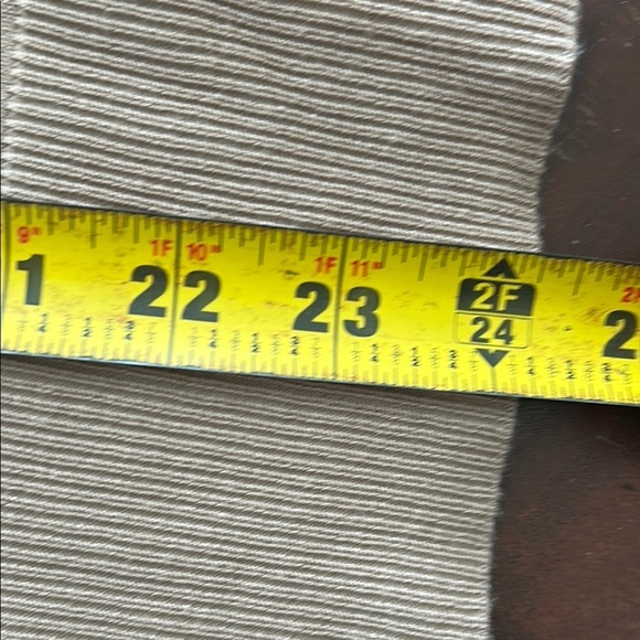 Elegant Tan Sweater with Ruffle Cuffs - Picture 8 of 9